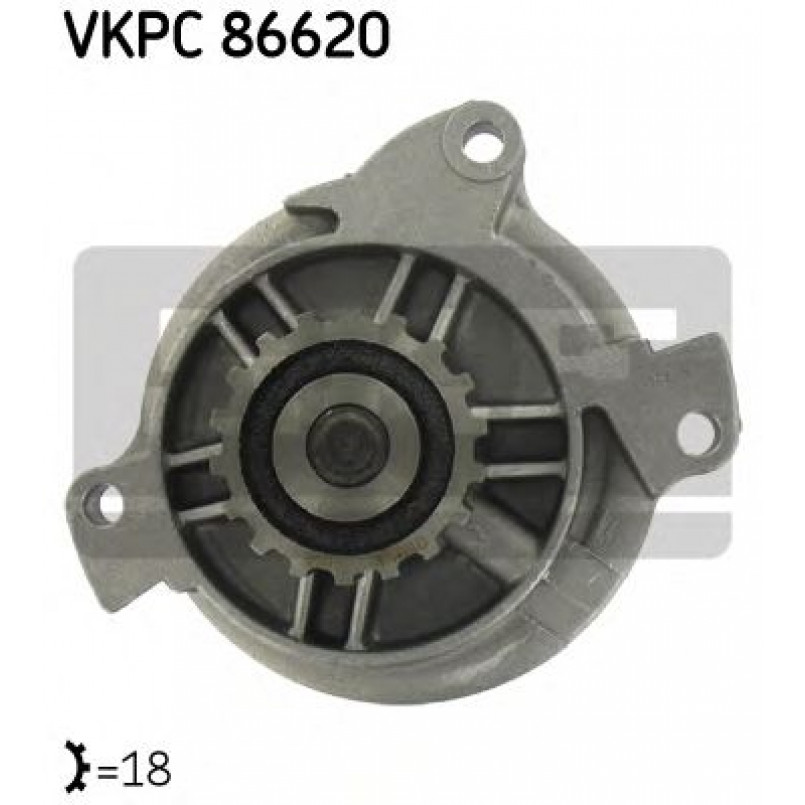VKPC 86620 SKF - Насос охолоджуючої рідини